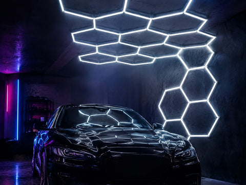 Éclairage LED Hexagonal