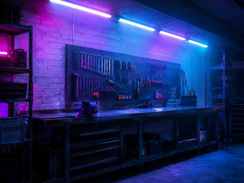 Néons et Réglettes LED de Garage