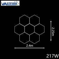 Plafonnier LED hexagonal – vue 18