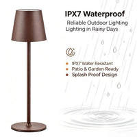 Lampes de table sans fil rechargeables – vue 27