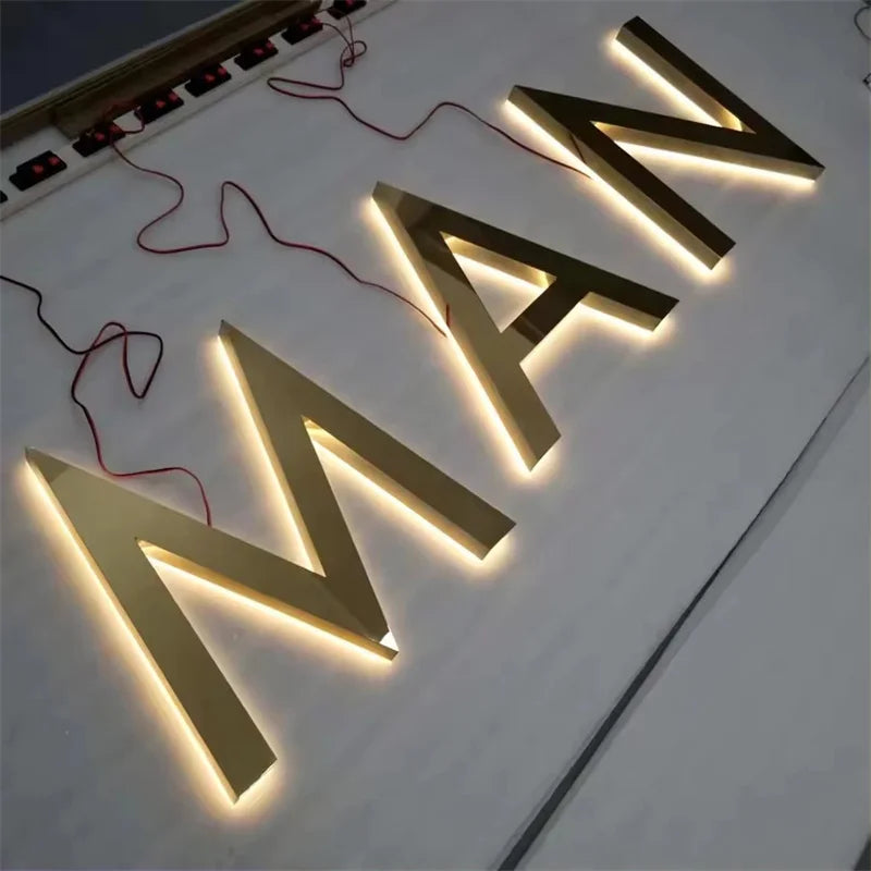 Lettres boîtier rétroéclairées – vue 12