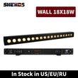 Barre LED DMX 18 x 18 W RGBWA UV, 98 cm, intérieur