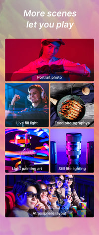 Panneau LED vidéo RGB 120 LED – vue 10