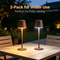Lampes de table sans fil rechargeables – vue 26