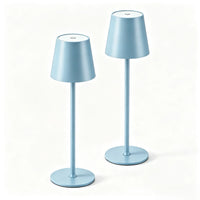 Lampes de table sans fil rechargeables – lot de 2 lampes bleues