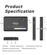 Panneau LED vidéo RGB 120 LED – vue 18