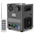 Machine à étincelles froides 800 W DMX, trémie 200 g, télécommande 8 touches