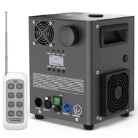 Machine à étincelles froides 800 W DMX, trémie 200 g, télécommande 8 touches