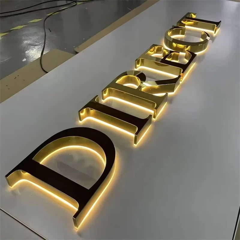 Lettres boîtier rétroéclairées – vue 11
