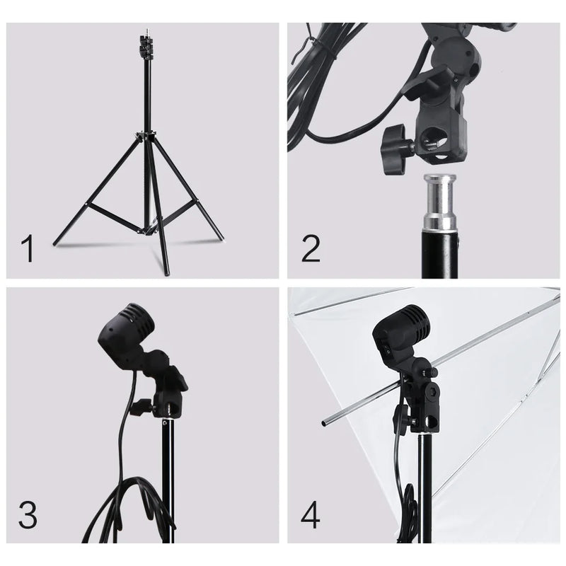 Kit éclairage studio photo – vue 13