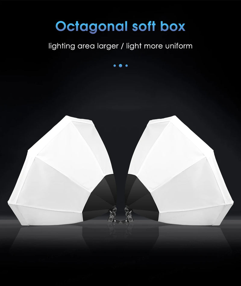 Kit 3 softbox avec perche – vue 15