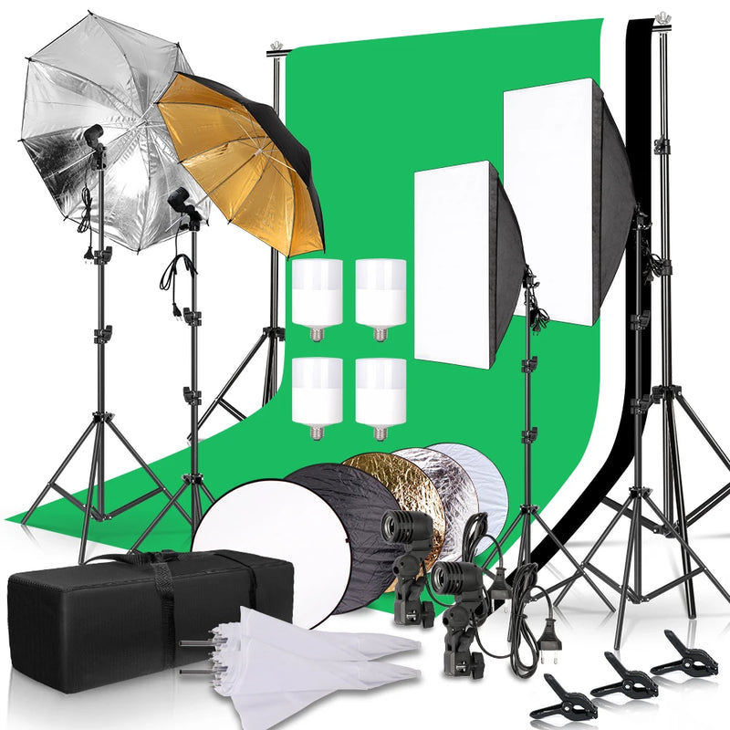 Kit studio photo complet – vue 3