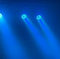 Lyre LED wash 19 x 15 W RGBW 300 W, zoom 8° à 60°, DMX 16 ou 24 canaux