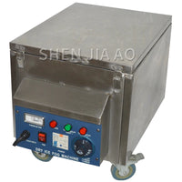 Machine à fumée lourde à glace sèche en inox, 3000 W, sur roulettes