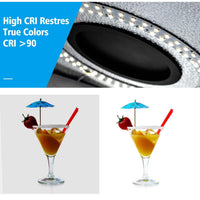 Mini studio photo LED – lumière à indice de rendu des couleurs élevé