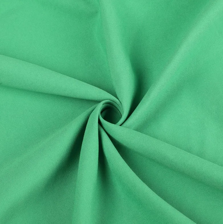 Toile de fond photo et fond vert en mousseline de coton lavable