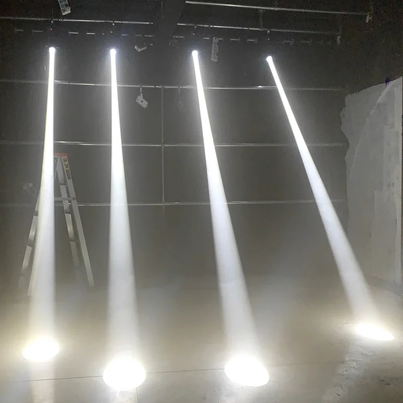 Mini lyre LED beam et spot 120 W DMX, lot de 2