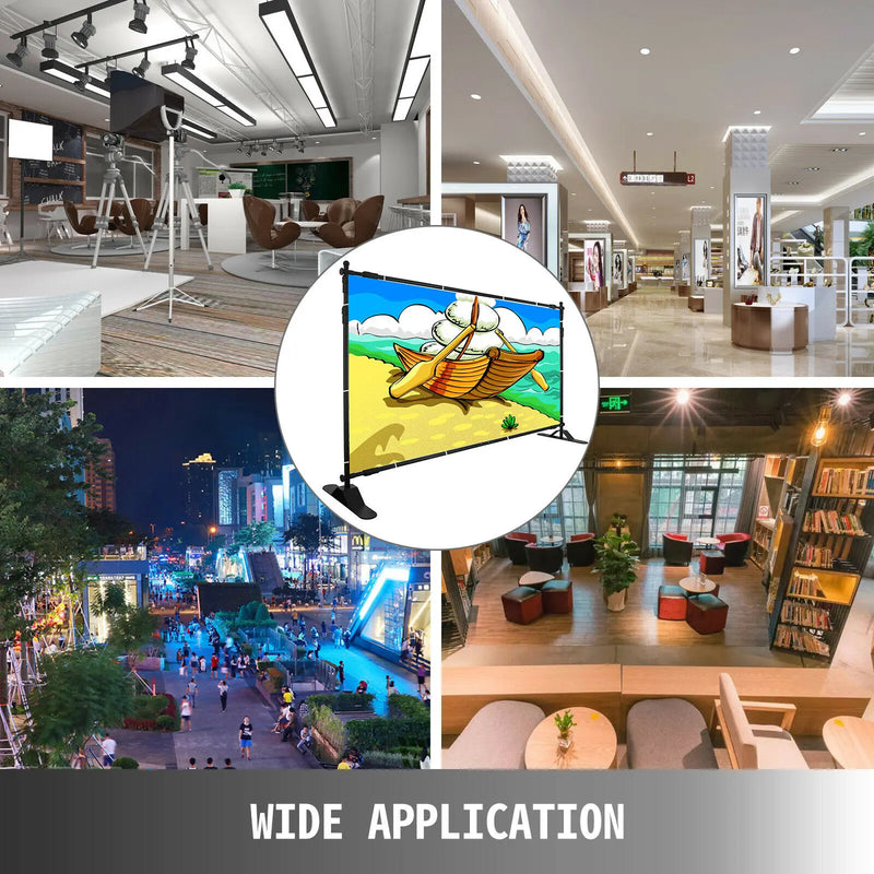 Support de fond photocall – lieux d'utilisation : salon, centre commercial, soirée et boutique