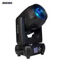 Lyre LED beam 150 W à faisceau de 2,2°, 12 gobos, DMX 16 canaux, à l'unité ou par 2