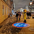 Projecteur gobo publicitaire à logo, intérieur ou extérieur, 35-100 W