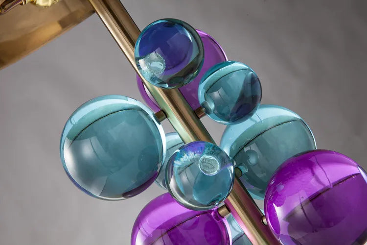 Lampe champignon à boules de verre – vue 23