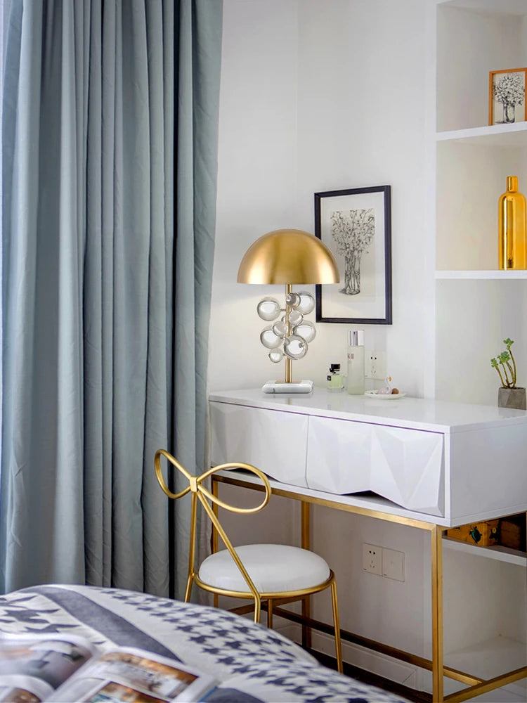Lampe champignon à boules de verre – vue 16