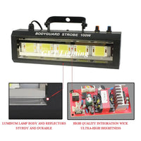 Stroboscope LED 100 W – réflecteur et carte d'alimentation