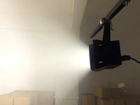 Lot de 2 projecteurs blinder LED COB 2 x 100 W RGBWAUV, DMX et stroboscope