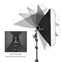 Kit 3 softbox avec perche – vue 25