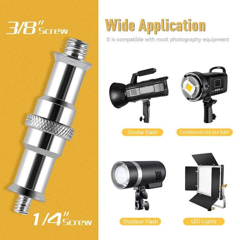 Pied de studio inox – vue 25