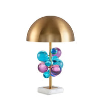 Lampe champignon à boules de verre – vue 19
