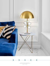 Lampe champignon à boules de verre – vue 17