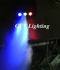 Machine à fumée LED 500 W – fumée colorée en bleu, vert et rouge