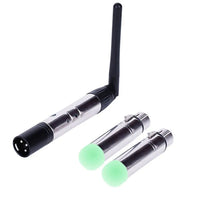 Système DMX512 sans fil 2,4 GHz, émetteur et récepteur, portée 400 m