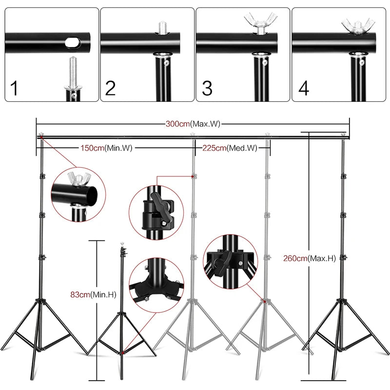 Kit studio photo complet – vue 6