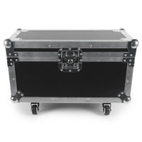 Flight case à roulettes pour 2 machines à étincelles froides, 57 x 28 x 30,5 cm