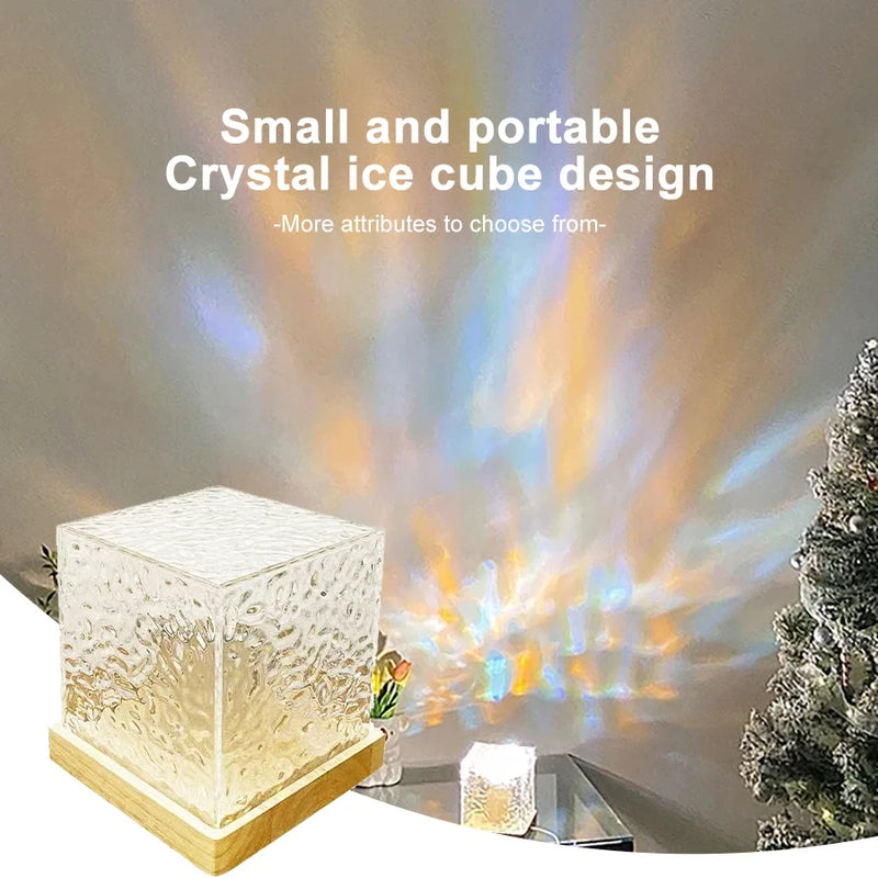 Lampe cristal ondulation d'eau – vue 11