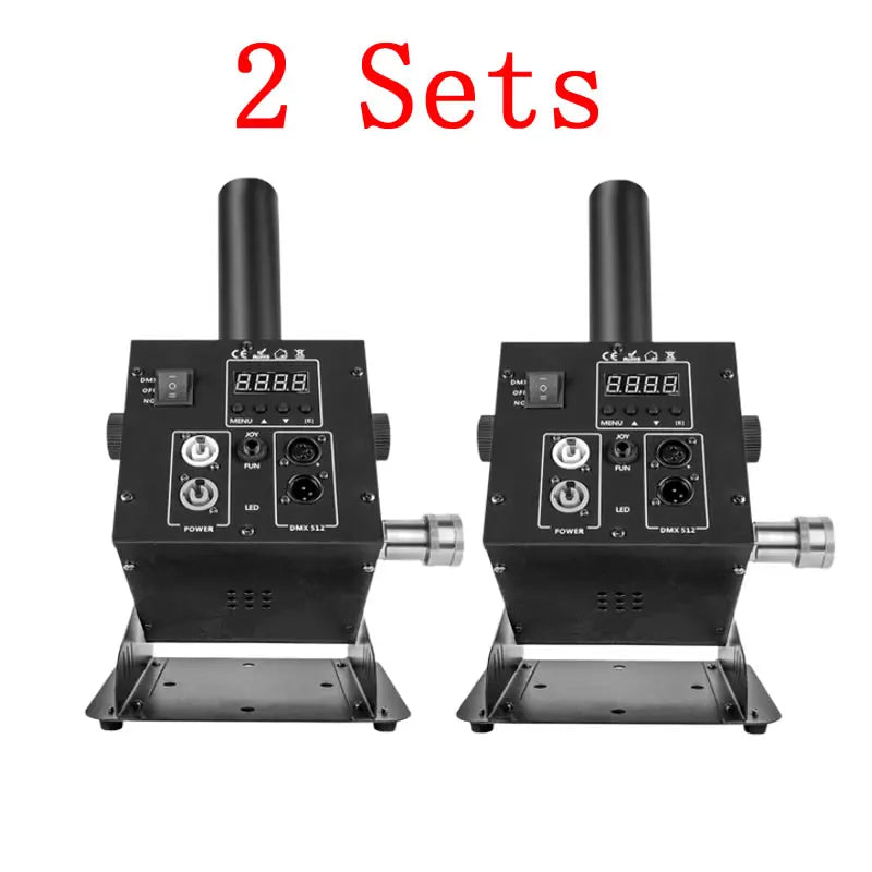 Canon à CO2 LED 250 W DMX512, 1 ou 2 machines