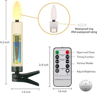 Bougies LED à clip – vue 16