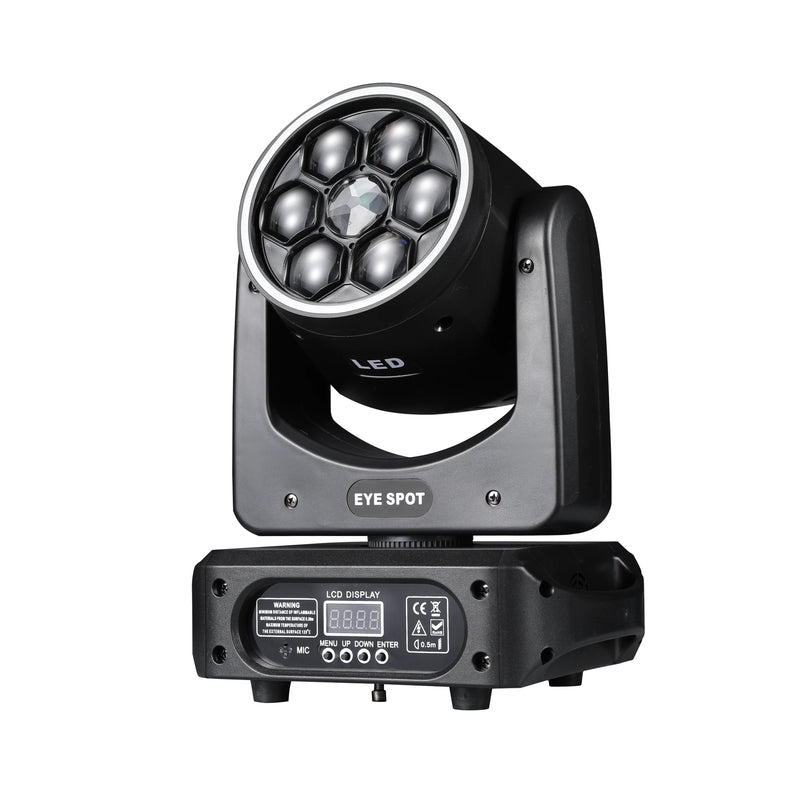 Lyre LED 150 W œil d'abeille et spot, à l'unité ou par lot