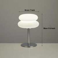 Lampe champignon double dôme à 3 teintes de lumière, USB ou batterie