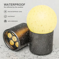 Uplight sans fil IP65 sur batterie, 6 LED RGBWA UV, télécommande et application