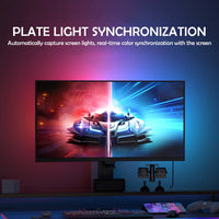 Barre LED écran PC RGBIC synchronisée, USB, 24 à 34 pouces