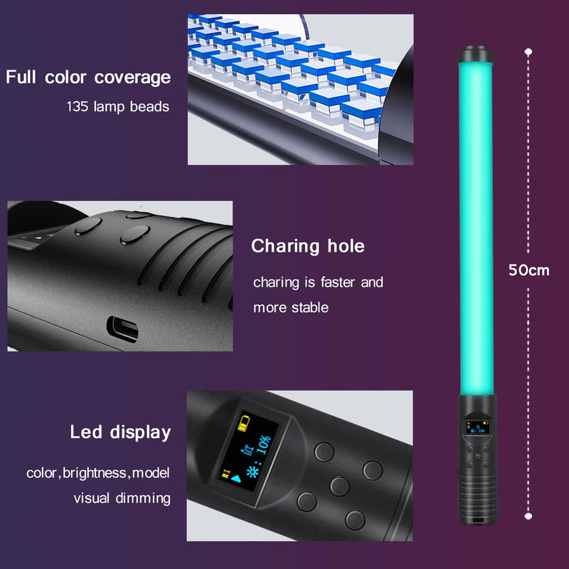 Baguette lumineuse RGB – vue 5