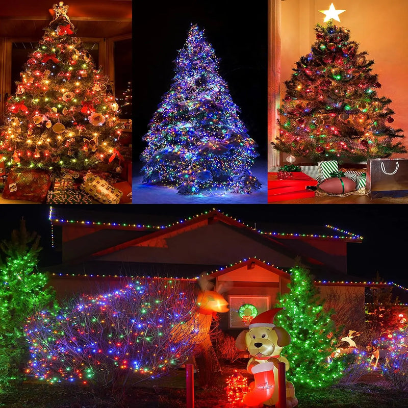 Guirlande lumineuse sapin en fil de cuivre – vue 10