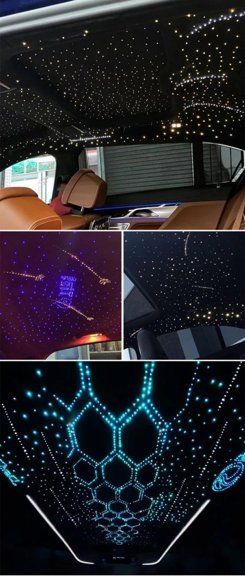 Plafond étoilé fibre optique – vue 26