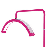 Lampe demi-lune LED sur pied – Rose vif, modèle A