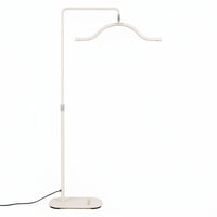 Lampe demi-lune LED sur pied – Beige, modèle G