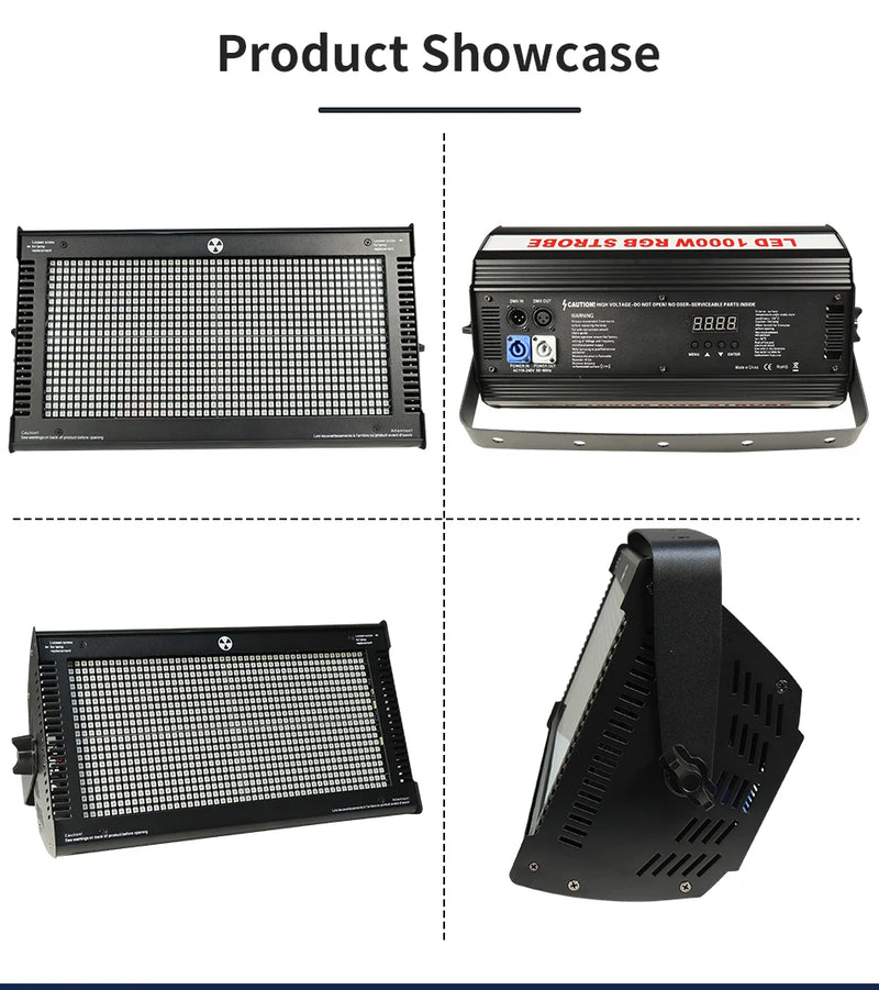 Stroboscope LED RGB – vue 15