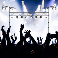 Structure truss portique DJ – portique d'éclairage sur une scène de concert